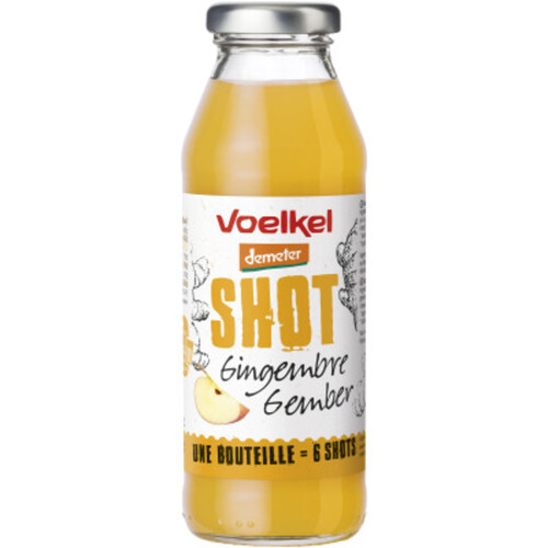 Voelkel Shot Gingembre Jus de Pomme 28cl