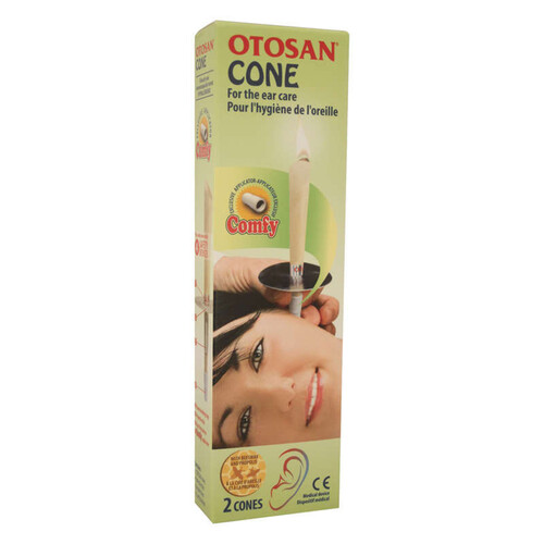 Otosan Bougies D’Oreilles Boite Contenant X2 Cônes