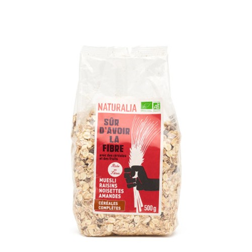 Naturalia Muesli Raisin Noisette Amande 500g