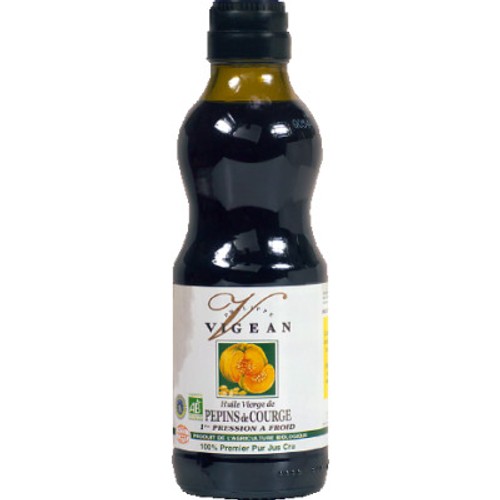 Vigean Huile Vierge de Pépins de Courge 1ère Pression à Froid 25cl