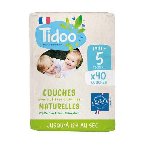 Tidoo avec Matières Naturelles T5 (12-25kg) x40