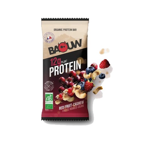 Baouw Barre Proteinée Fruits Rouges Cajou *1