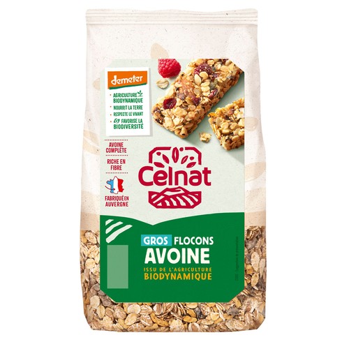 Celnat Gros Flocon d'Avoine Bio 500g