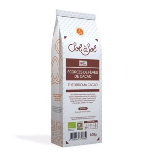 Sol a Sol Tisane Ecorce de Fève de Cacao 100g