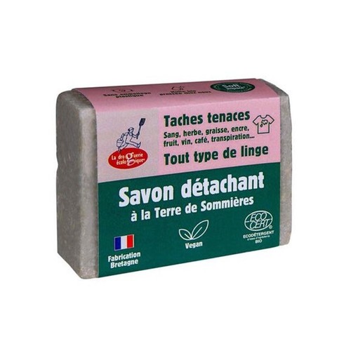 La Droguerie Ecologique Savon Détachant à la Terre des Sommières 150g