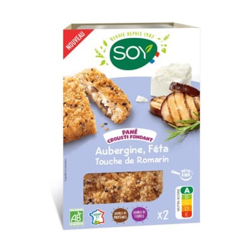 Soy Pané Crousti Aubergine Feta 2x80g
