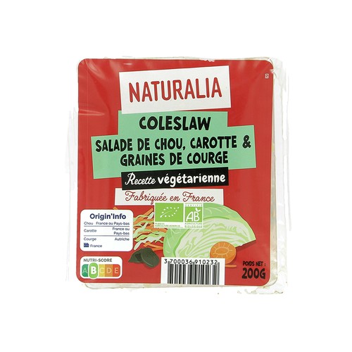 Naturalia Coleslaw Bio 200g