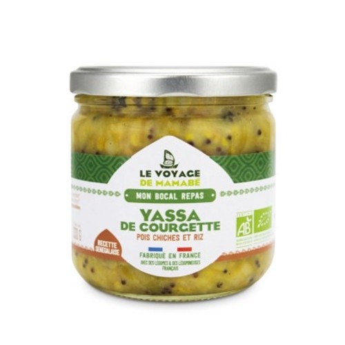 Le Voyage de Mamabé Yassa de Courgette 330g