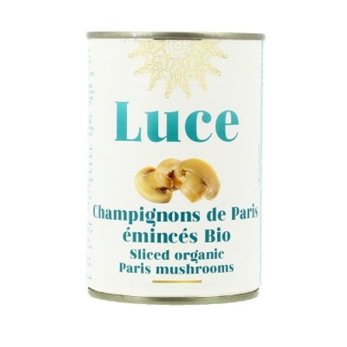 Luce La Bio Idea Champignons De Paris Émincés Bio 400g