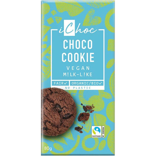 Ichoc Choco Cookie Vegan 80g