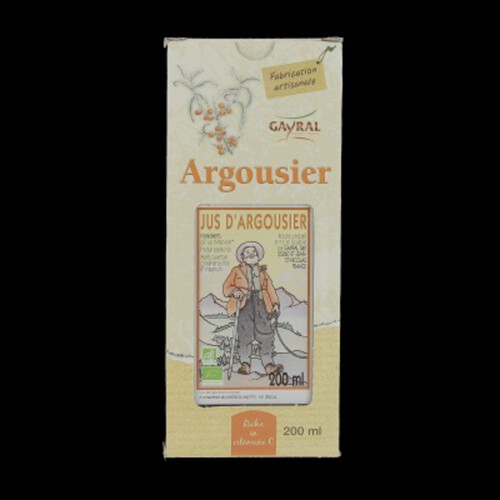 Gayral Jus d'Argousier Bio 200ml