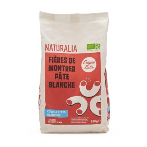 Naturalia Coquillettes Blanches 500g