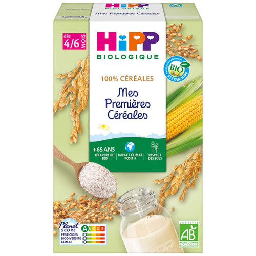 Mes premières céréales - boîte 50g - 4 mois HIPP : Comparateur, Avis, Prix