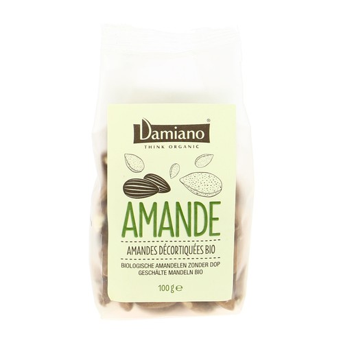 Damiano Amandes Décortiquées Bio 100g