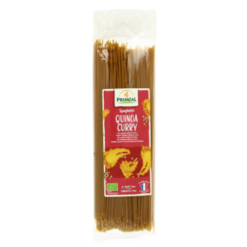 Priméal Spaghetti Blé et Quinoa Curry Bio 500g