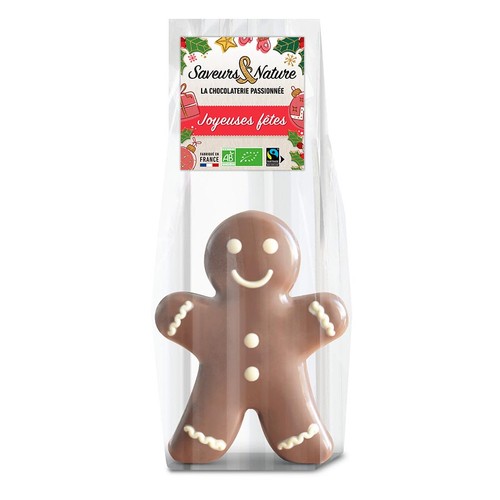 Saveurs & Nature Bonhomme choco lait 80g