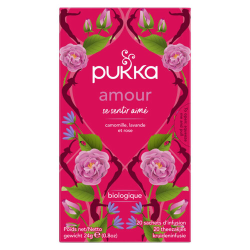 Pukka Tisane Amour x20 Infusions Bio