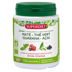 Superdiet Complément Alimentaire Brûle-Graisses Bio 20X15Ml - Naturalia Courses  en ligne et offres