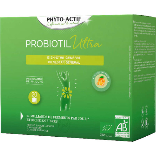 Phyto-Actif Probiotil - Microbiotil Ultra 20 Sachets