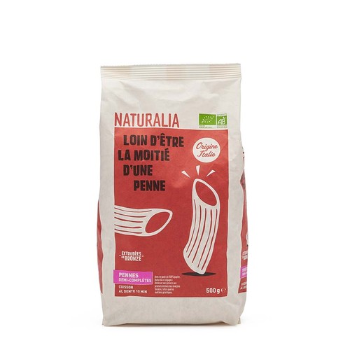 Naturalia Pennes Demi-Complètes 500g