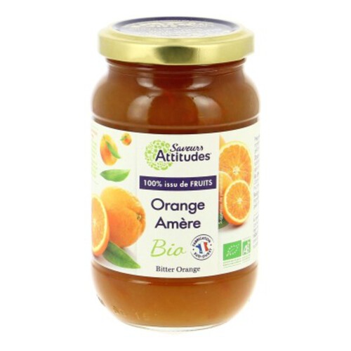 Saveurs Attitudes Spécialité Orange Amère Bio 310g