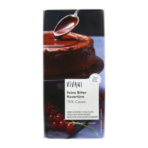 Vivani Chocolat Noir Dessert Bio 200g
