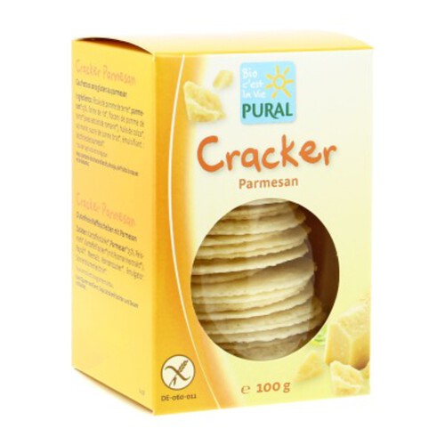 Pural Crackers Au Parmesan Bio 100g