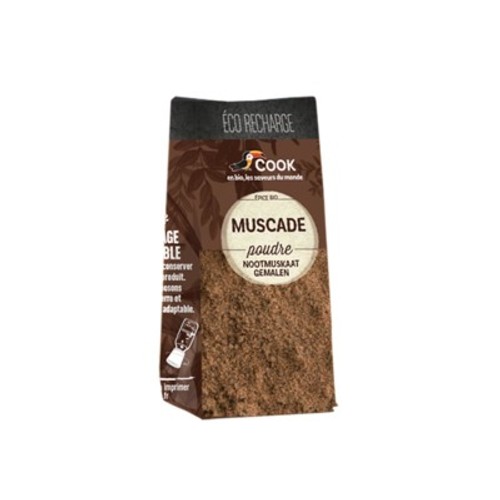 Cook Epice Bio Muscade en Poudre Eco Recharge 35g