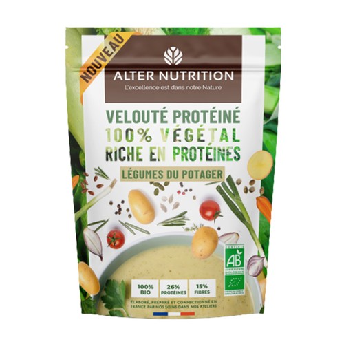 Alter Nutrition Velouté Légumes du Potager Protéiné 180g
