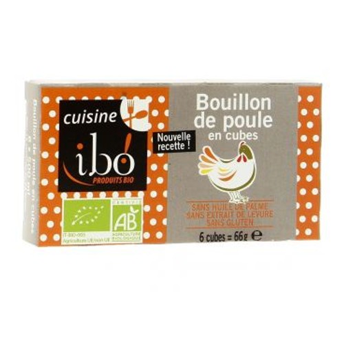 Ibo Bouillon De Volaille Bio 66g