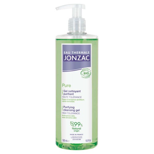 Eau Thermale Jonzac Pure Gel Nettoyant Purifiant Haute Tolérance 500ml