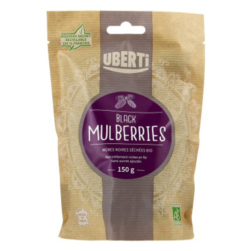Uberti Mulberries Noires Bio 150g