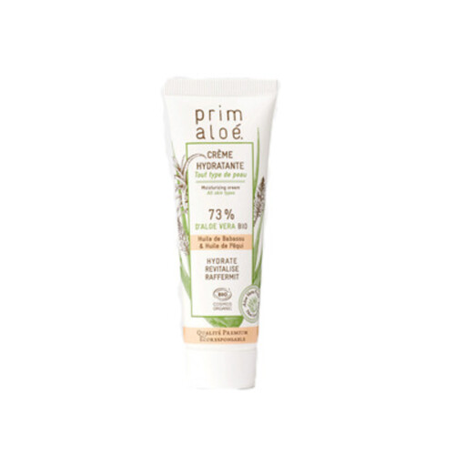 Prim Aloe Crème Hydratante Aloe Vera Bio 50ml