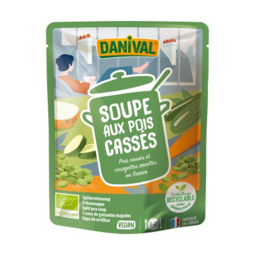 Danival Soupe De Pois Cassés 50Cl Bio