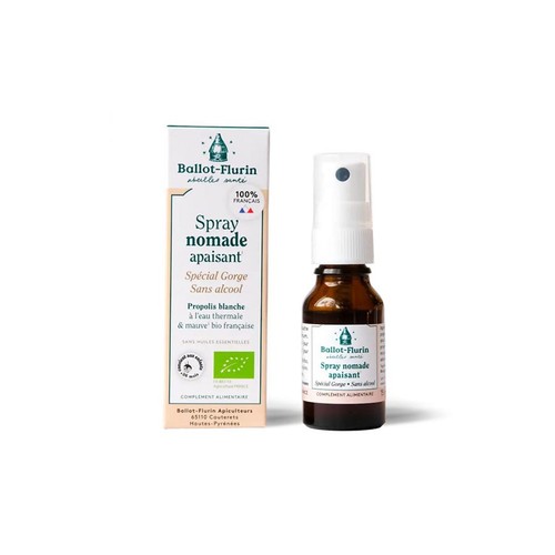Ballot-Flurin Spray Nomade Apaisant Sans alcool 15ml