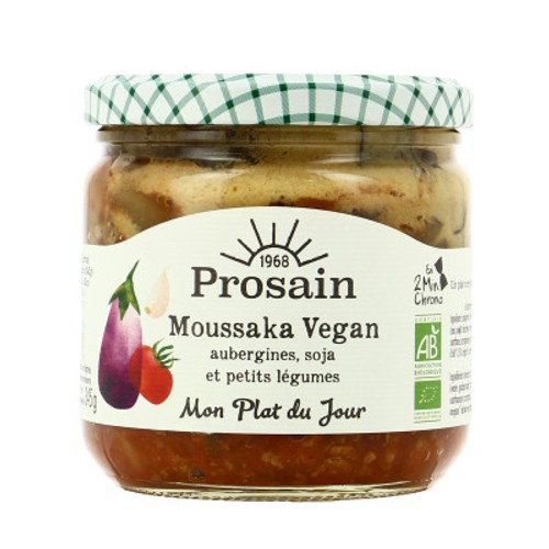 Prosain Moussaka aux Aubergines et Soja Bio 345g
