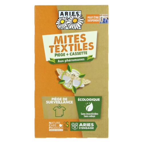 Aries piège à mites écologique pour textiles