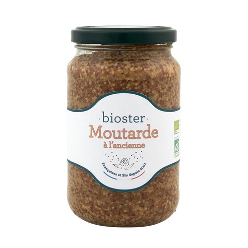 Bioster Moutarde à l'ancienne 350g