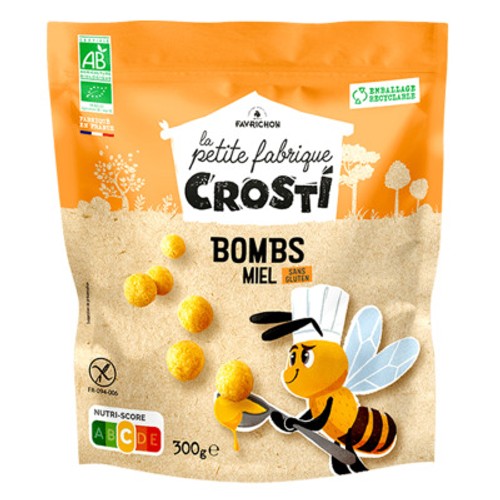 Favrichon Crosti Boules Miel 300g