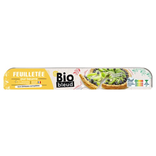 Biobleud Pâte Feuilletée Pur Beurre Bio 250g