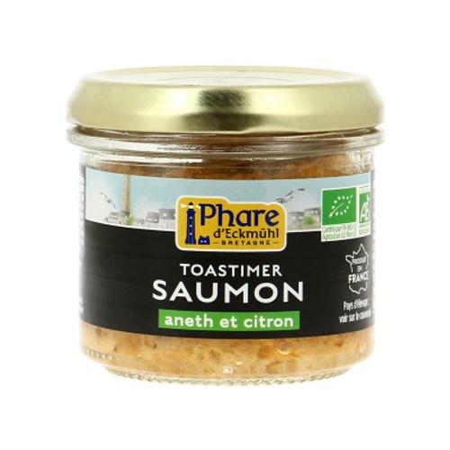 Phare d'Eckmühl Rillettes de Saumon Aneth & Citron 90g