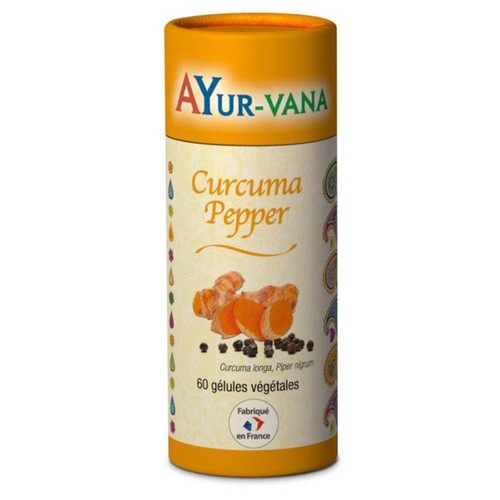 Ayur-Vana Curcuma Pepper x60 gélules
