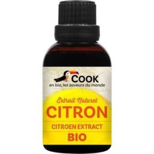 Cook Extrait Naturel De Citron Bio 50Ml