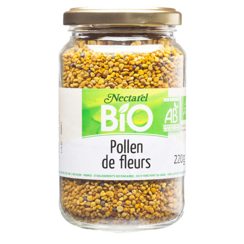 Abeille Diligente Pollen de Fleurs Bio 220g