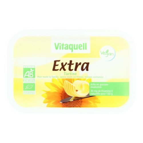 Vitaquell Margarine Extra Bio 250g