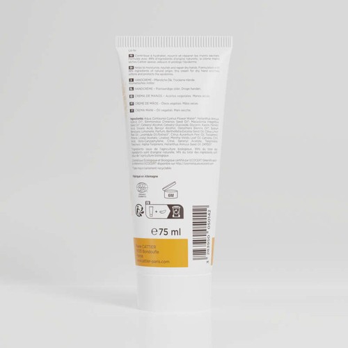 Cattier Crème Mains Séches - 75 ml