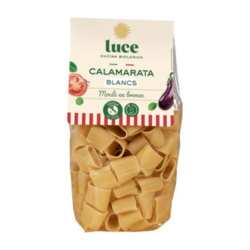 Luce Pâtes Calamarata Blancs Bio 500g