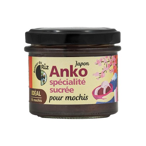 Autour Du Riz Garniture Anko crème de haricots rouges sucrée Bio 100g