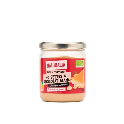 Naturalia Pâte à tartiner Choco blanc 400g
