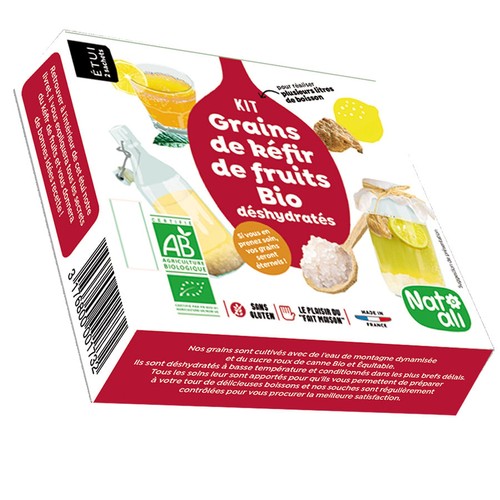 Natali Kit Grains de Kéfir Bio Déshydratés 35g